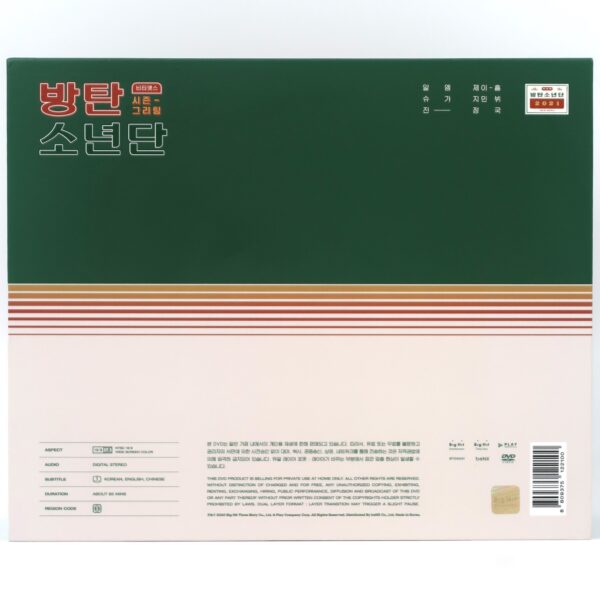 BTS 2021 Season's Greetings Complete Set Jin Photo