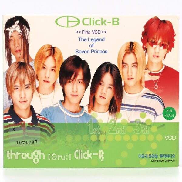 IMG_0251 Click-B - The Legend of Seven Princes First VCD Video CD 2001 K-Pop