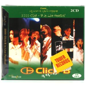 2000 Click-B In Live Festival VCD Video CD 2000 K-Pop