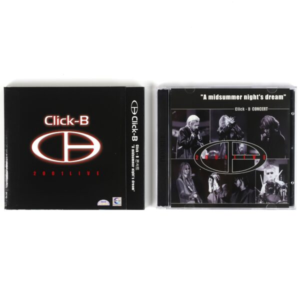 Click-B 2001 Live A Midnight Summer's Dream VCD Video CD K-Pop