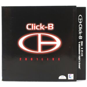 Click-B 2001 Live A Midnight Summer's Dream VCD Video CD K-Pop