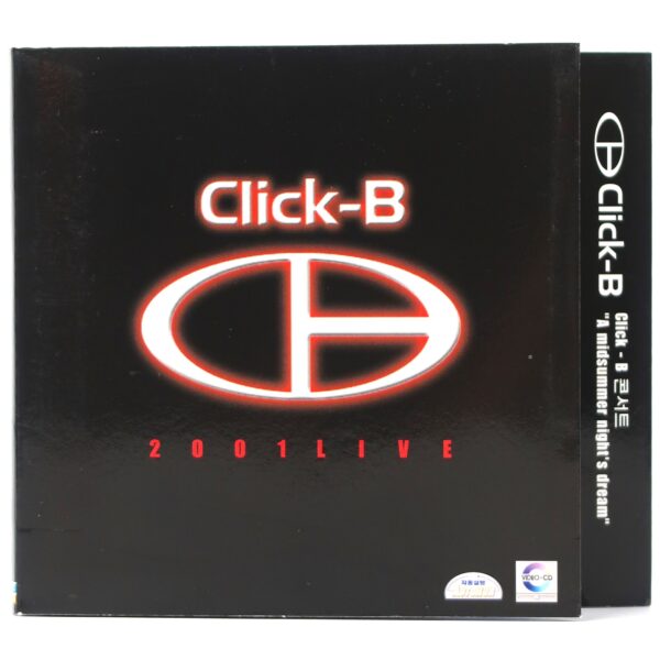 Click-B 2001 Live A Midnight Summer's Dream VCD Video CD K-Pop