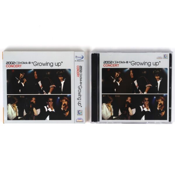 Click-B 2002 Concert Growing Up VCD Video CD K-Pop