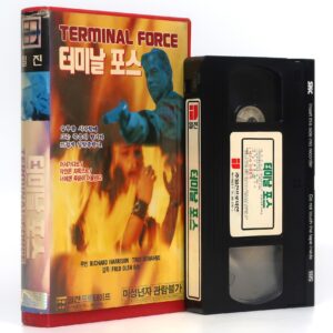 Terminal Force (1989) Korean VHS Rental [NTSC] Korea Fred Olen Ray