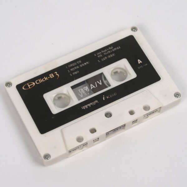 Click-B - Click-B3 3rd Album Cassette Tape 2001 K-Pop