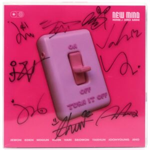 NINE.i - New Mind Signed Autographed CD 3rd Mini Album Promo K-Pop 2023