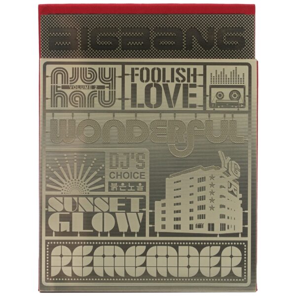 Bigbang - Remember Album CD + Stickers K-Pop 2008 YG Mnet