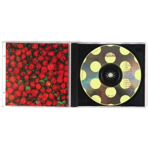 Madonna - The Very Best Of Korean CD Compilation Album 1992