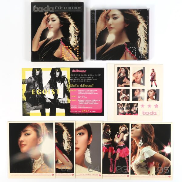 Bada - A Day Of Renew CD Album + Stickers + Cards 2000s K-Pop 2003