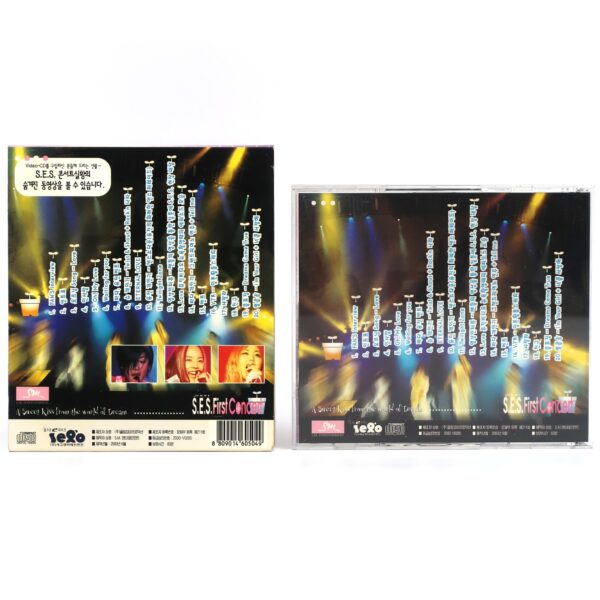 S.E.S. - First Concert 2000 Korean VCD Korea SM Entertainment