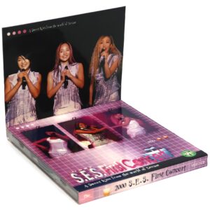 S.E.S. - First Concert 2000 Korean VCD Korea SM Entertainment