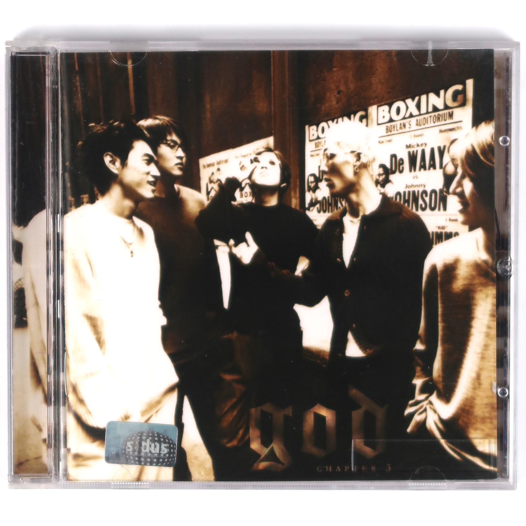 g.o.d - Chapter 3 Album CD K-Pop 2000 god - Korea Disco