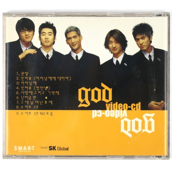 g.o.d video-cd VCD 90s K-Pop god