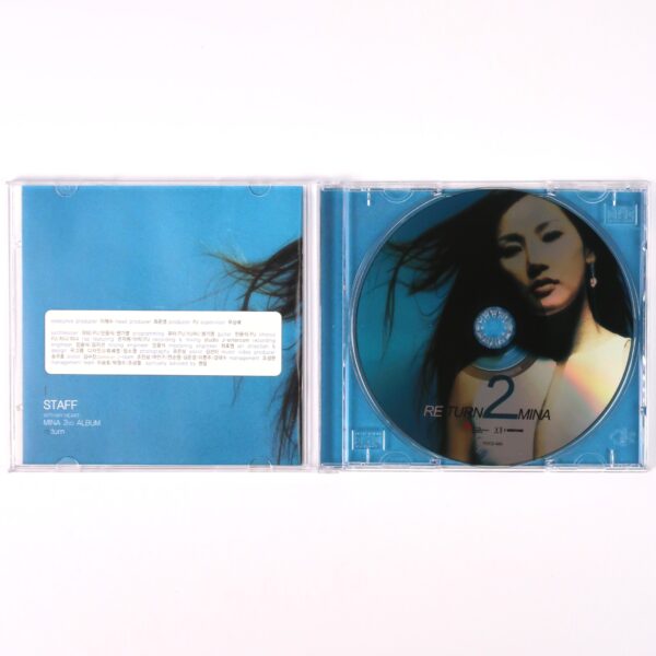 Mina - Re:Turn CD 2nd Album 2000s K-Pop R&B Korea 2004 Shim Mina