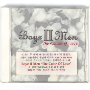 Boyz II Men - The Color of Love Korean Promo Single CD US Korea