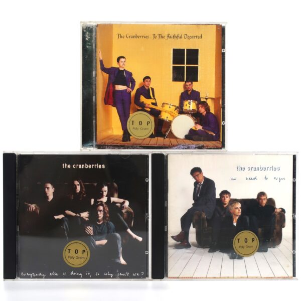The Cranberries: First 3 Studio Albums Set Korean CD Pressings Korea