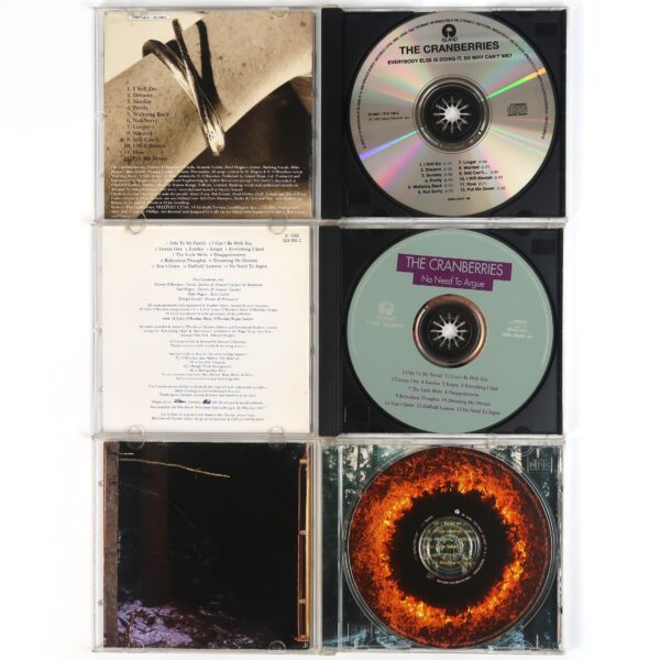 The Cranberries: First 3 Studio Albums Set Korean CD Pressings Korea