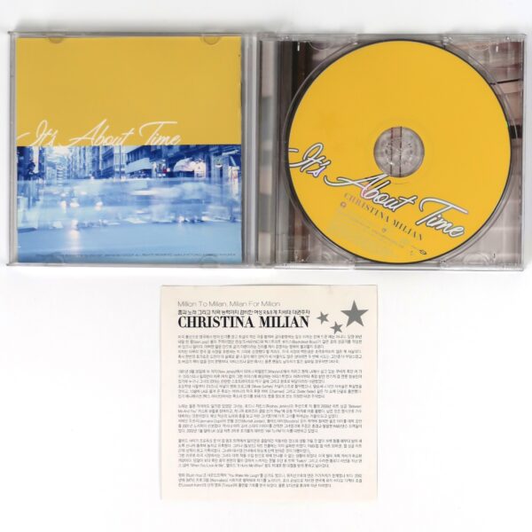 Christina Milian - It's About Time Korean Promo CD Album