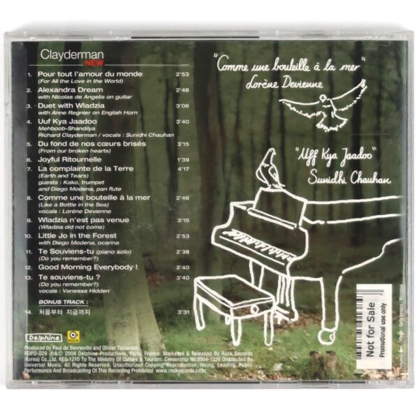 Clayderman - New Korean Promo CD Album 2004