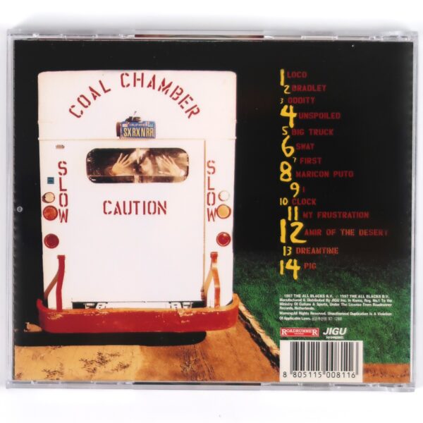 IMG_0854 Coal Chamber - Coal Chamber Korean CD Album