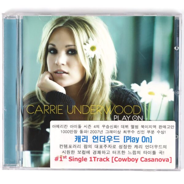 IMG_0865 Carrie Underwood - Play On Korean Promo CD Album Korea
