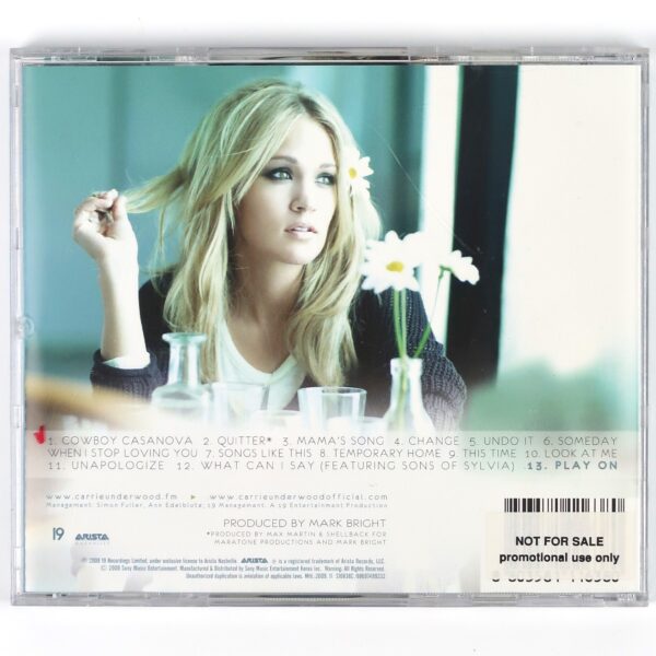 IMG_0866 Carrie Underwood - Play On Korean Promo CD Album Korea