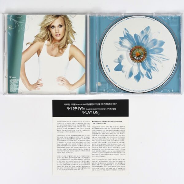 IMG_0867 Carrie Underwood - Play On Korean Promo CD Album Korea