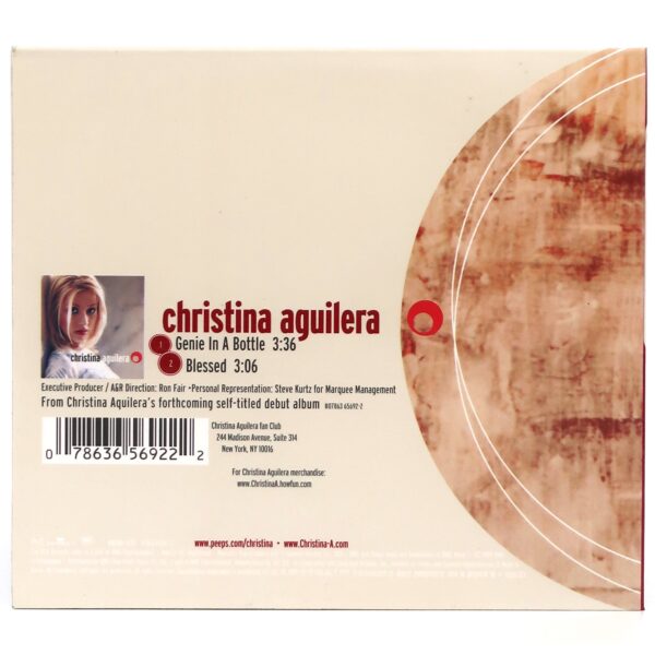 Christina Aguilera - Genie In A Bottle Korean CD Single Korea Digipak