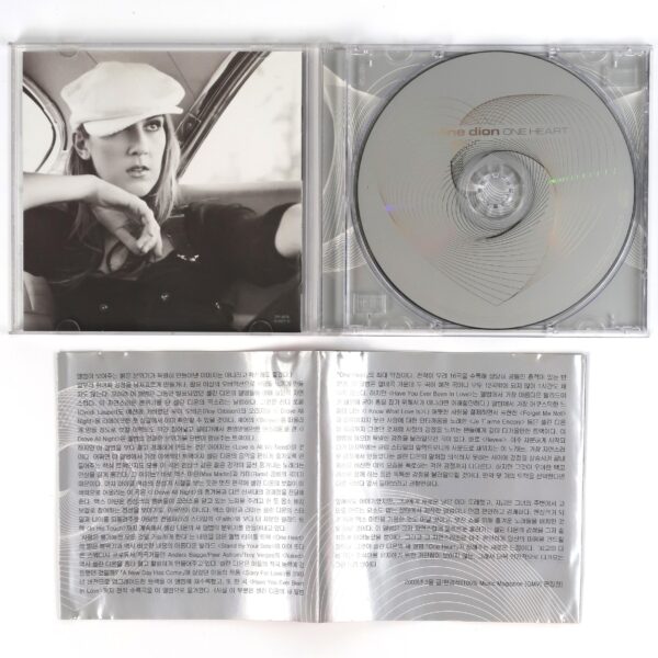 Celine Dion - One Heart Korean CD Album Korea