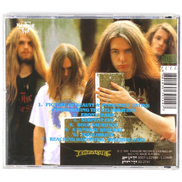 Cathedral - Forest Of Equilibrium Korean CD Album Metal 1991 Korea