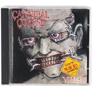 Cannibal Corpse - Vile Korean CD Album 2000 Metal Korea