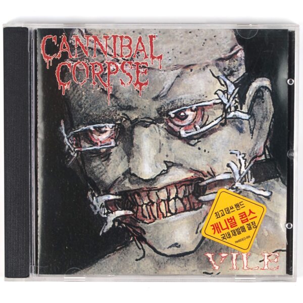 Cannibal Corpse - Vile Korean CD Album 2000 Metal Korea