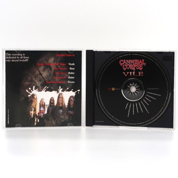 Cannibal Corpse - Vile Korean CD Album 2000 Metal Korea