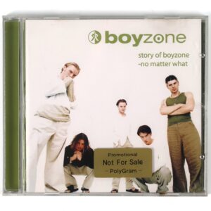 Boyzone - No Matter What / Where We Belong Korean Promo CD Album