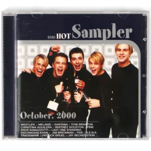 BMG Hot Sampler October 2000 CD Westlife Cover Korea Christina Aguilera