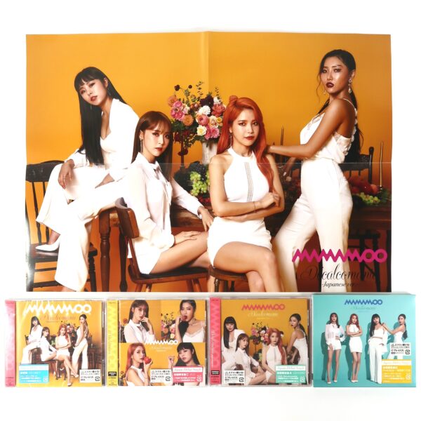 Mamamoo - Décalcomanie Japanese Single CD All 4 Versions Set Sealed + Poster
