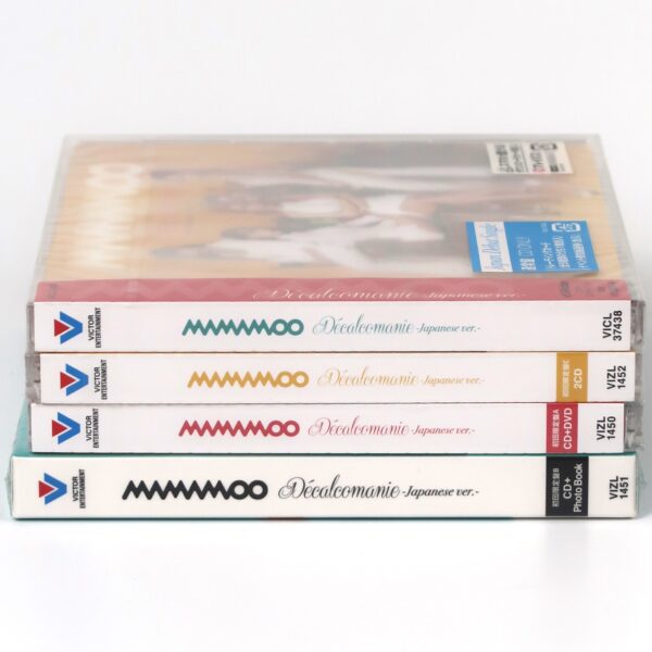 Mamamoo - Décalcomanie Japanese Single CD All 4 Versions Set Sealed + Poster