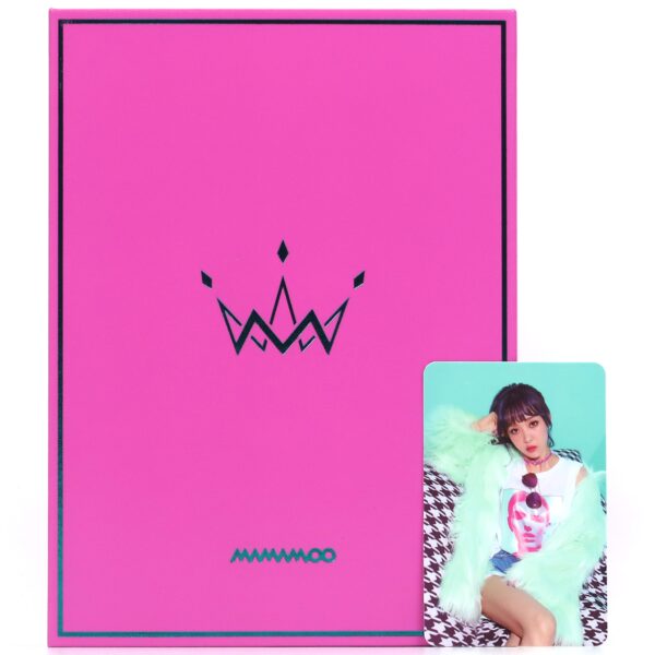 Mamamoo - Purple Album CD Ver. A Moonbyul Photocard K-Pop 2017