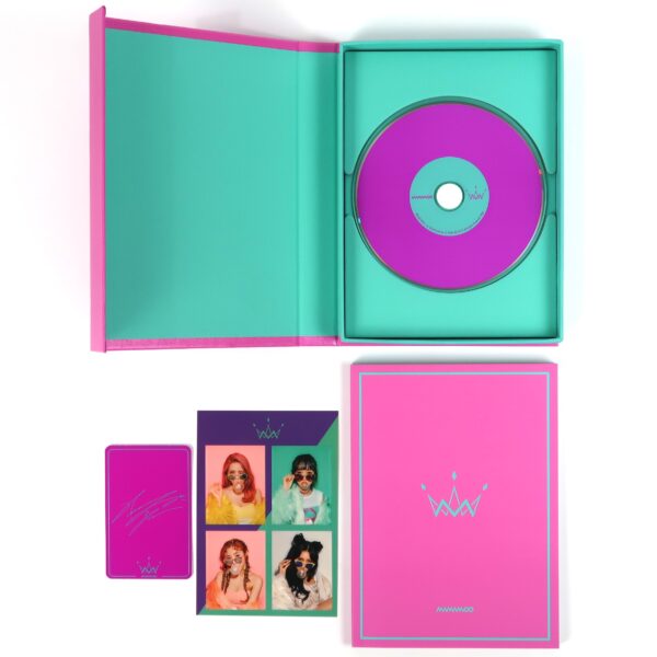 Mamamoo - Purple Album CD Ver. A Hwasa Photocard K-Pop 2017