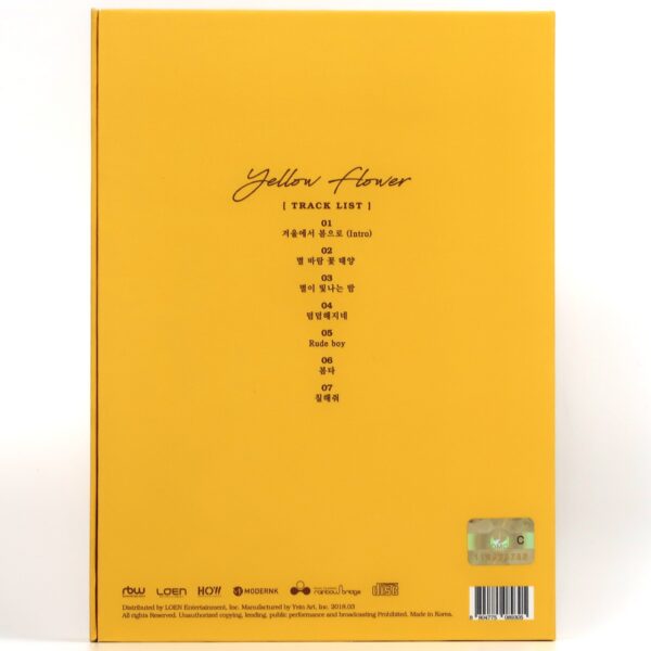 Mamamoo - Yellow Flower Album CD Solar Photocard K-Pop 2018