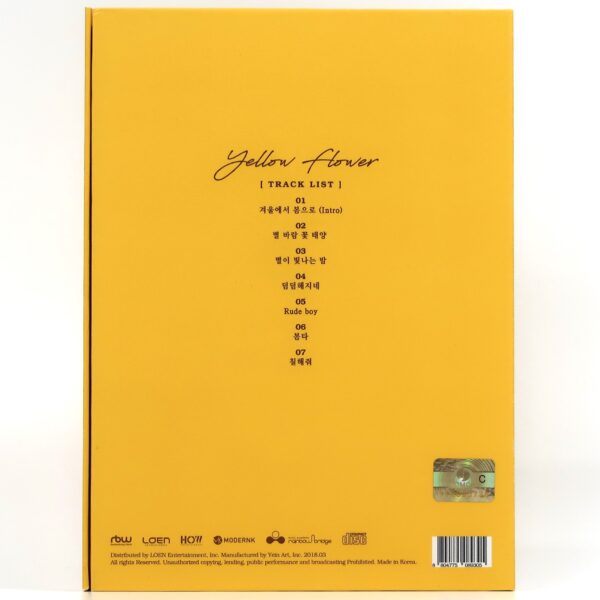 Mamamoo - Yellow Flower Album CD Hwasa Photocard K-Pop 2018