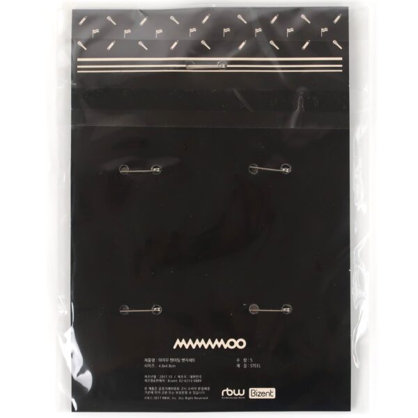 Mamamoo Fanmeeting High School Badge Set Sealed Fanclub Goods 2017