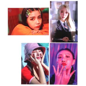IMG_1429 Mamamoo White Wind Broadcast Photo Picture Postcard Full All Member Set