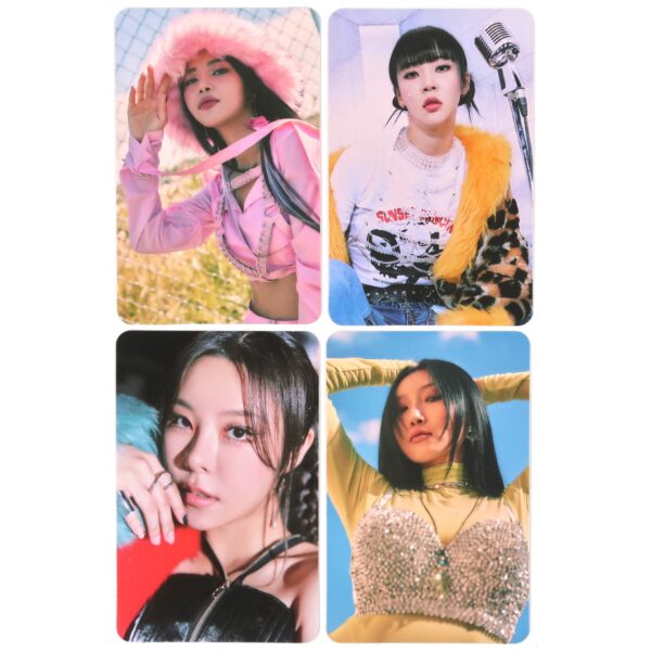 Mamamoo Mic On Bizent Pre-Order Photocard x 4 All Member Set