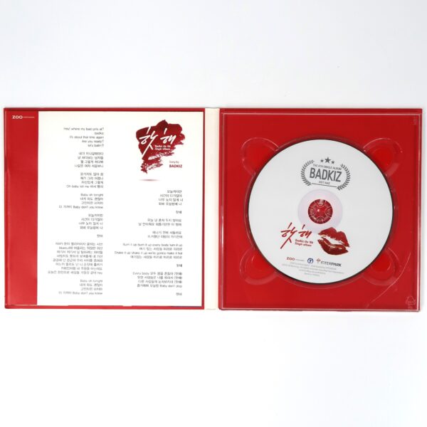 Badkiz - Hot Hae Signed Autographed CD Promo Album 2016