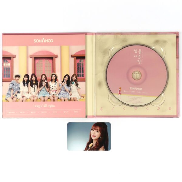 Sonamoo - I Like U Too Much Signed Autographed CD Mini Album Promo 2016 K-Pop