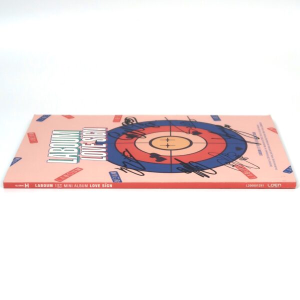 Laboum - Love Sign Signed Autographed CD Album Promo 2016 K-Pop