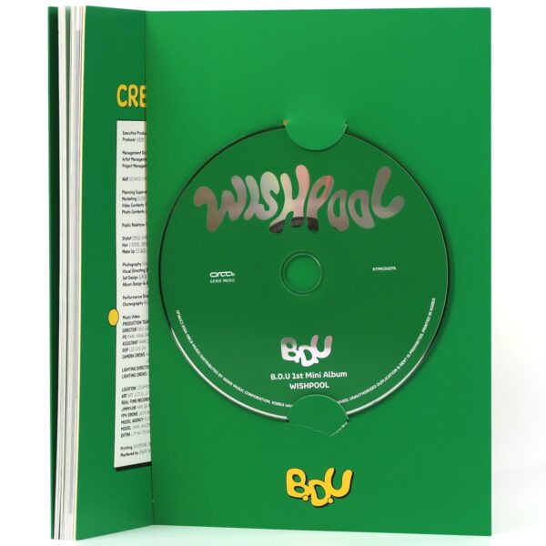 B.D.U - Wishpool [Light Ver.] Signed Autographed CD 1st Mini Album K-Pop BDU