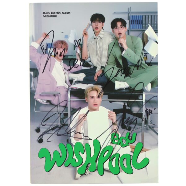 B.D.U - Wishpool [Light Ver.] Signed Autographed CD 1st Mini Album K-Pop BDU