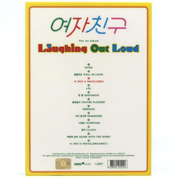 GFriend - Laughing Out Loud CD Album No PC K-Pop 2016